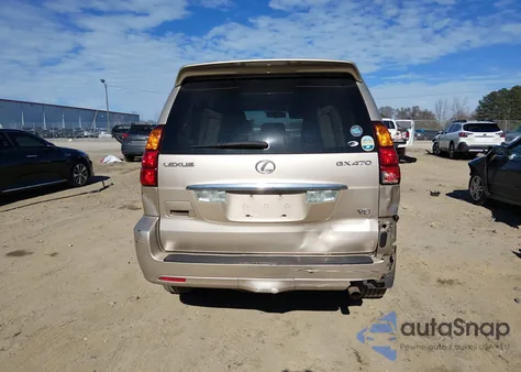 2007 Lexus Gx 470 из США, поврежденный, VIN JTJBT20X170142101